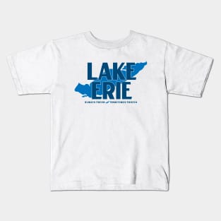 Lake Erie - Always Fresh, Sometimes Frozen Kids T-Shirt